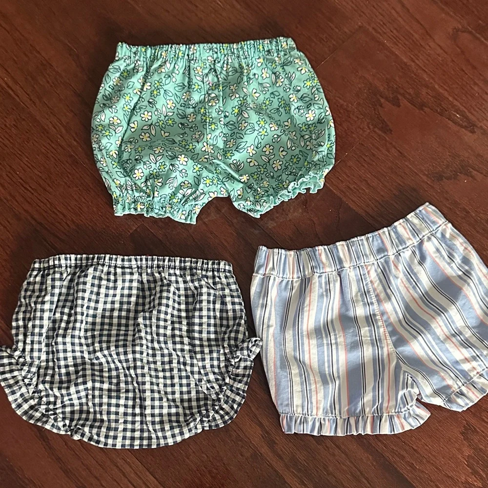 Carter's Floral, Gingham, and Striped Diaper Covers - Picture 3 of 3